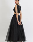 Reet Lehenga Set - black lehenga