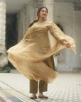 Reshma Chanderi Kurta Set - kurta for women