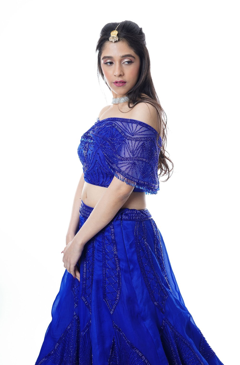 Royal Blue Lehenga - blue lehenga