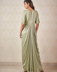 Sage Green Kaftan - kaftan dress