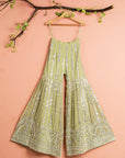 Sage Green Sharara Set - sharara