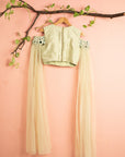 Sage Green Sharara Set - sharara