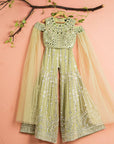 Sage Green Sharara Set - sharara