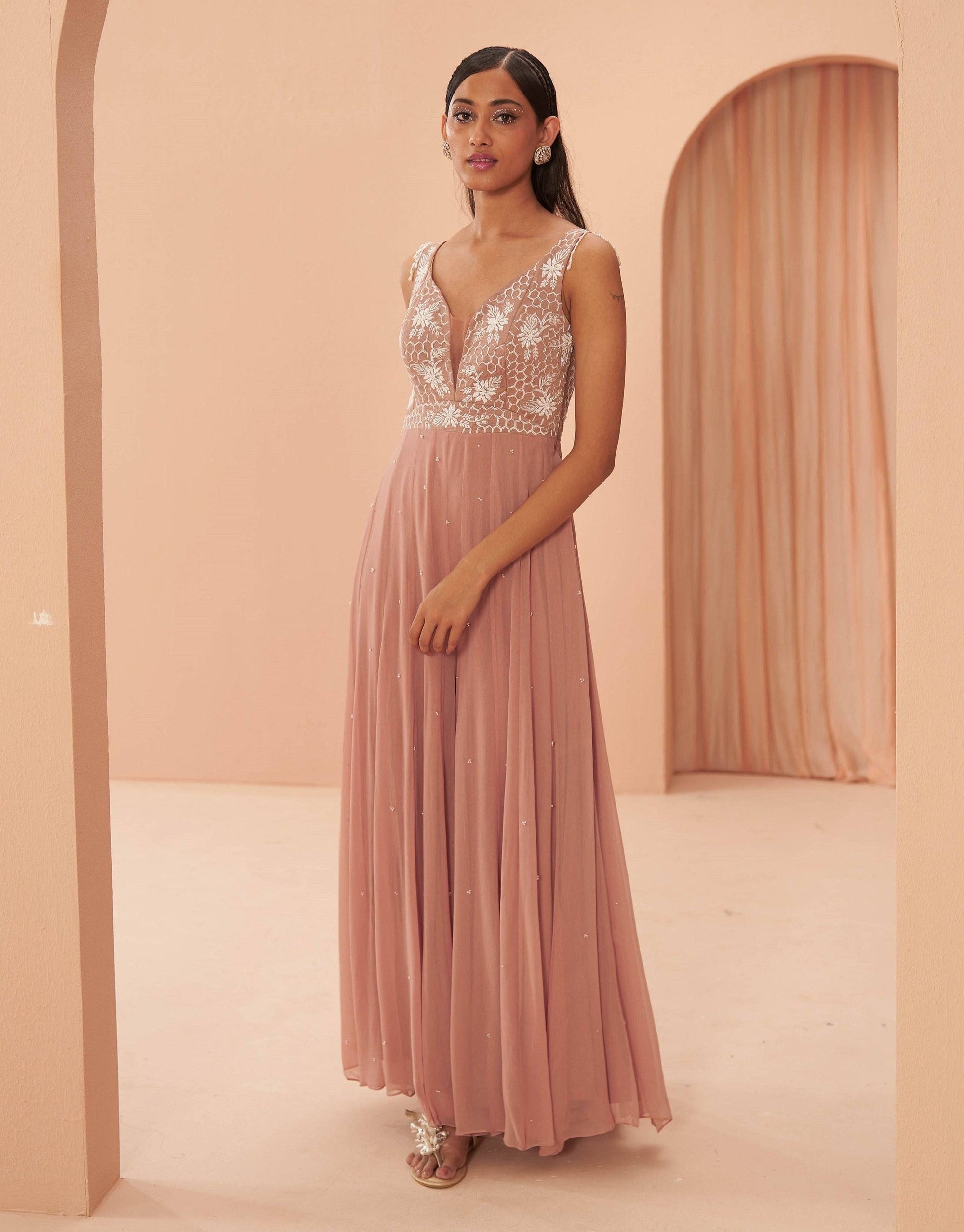 Salmon Jumpsuit - jumpsuit