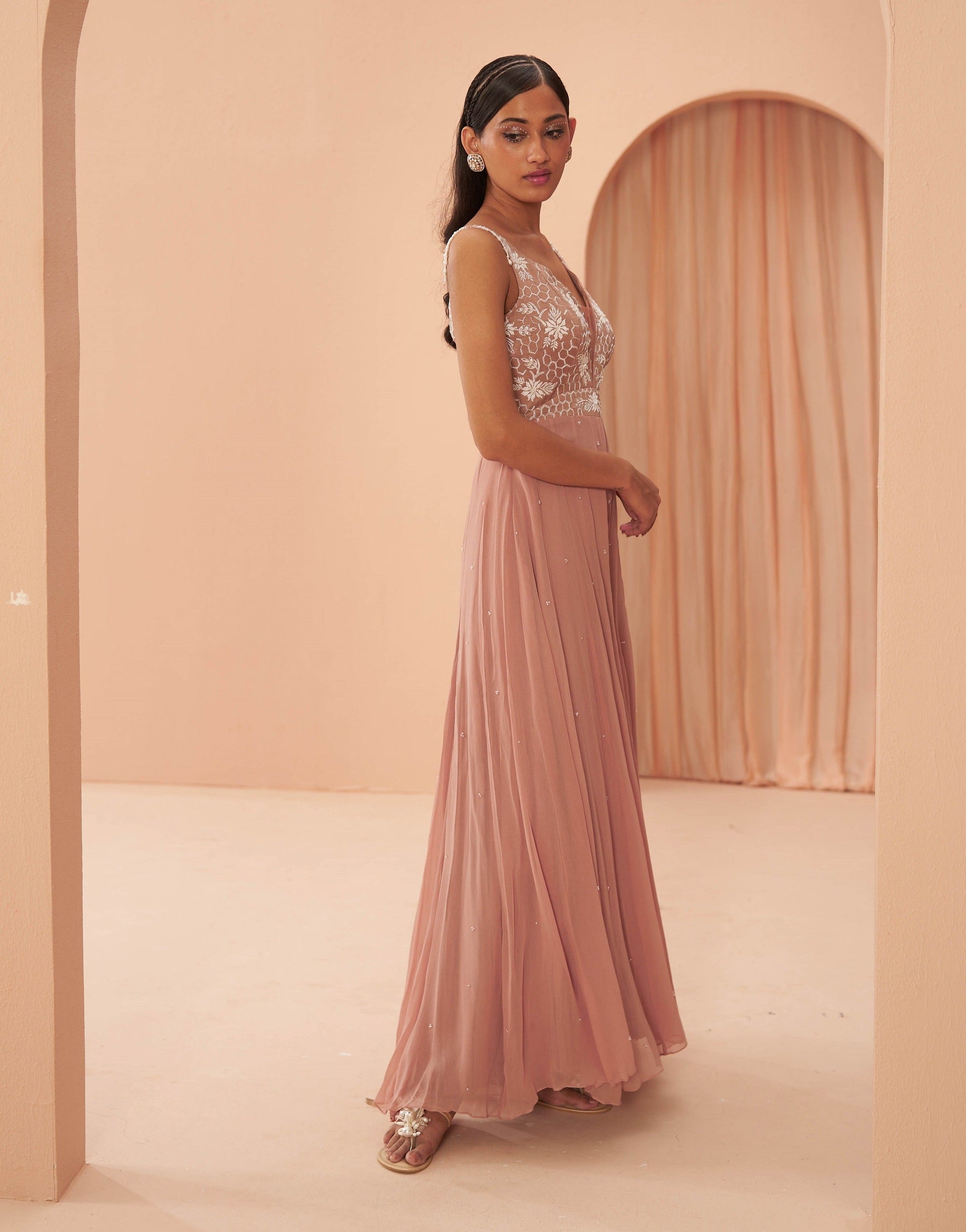 Salmon Jumpsuit - jumpsuit