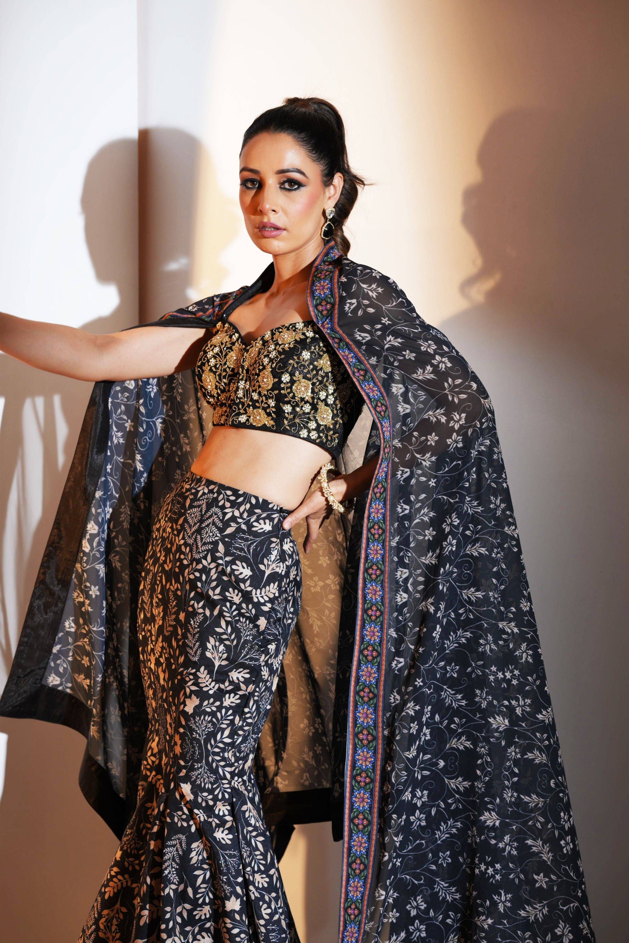 SERENA Fishtail Lehenga Set - indian wear for women