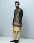 Short Jamawar Sherwani - sherwani