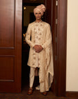 Soft Petal Sherwani Set - sherwani