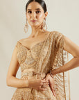 Tuscany Gold Mandala Lehenga - golden lehenga USA