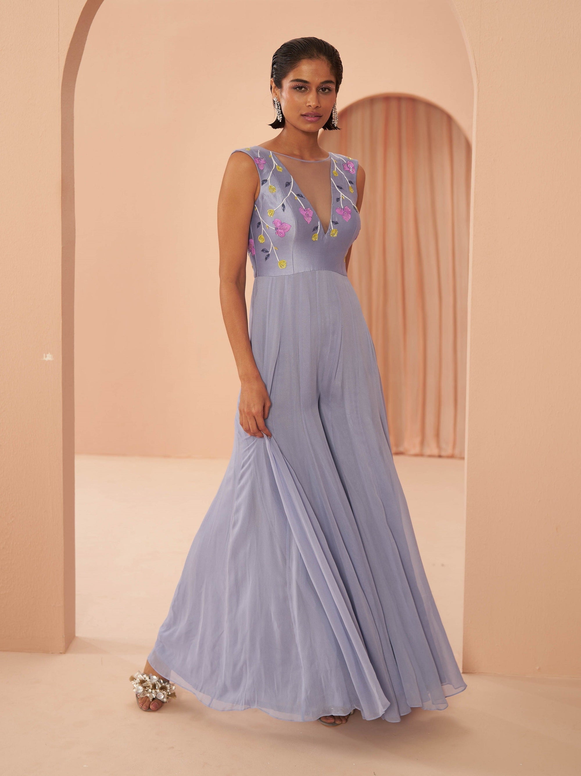 Very Peri Jumpsuit - jumpsuit