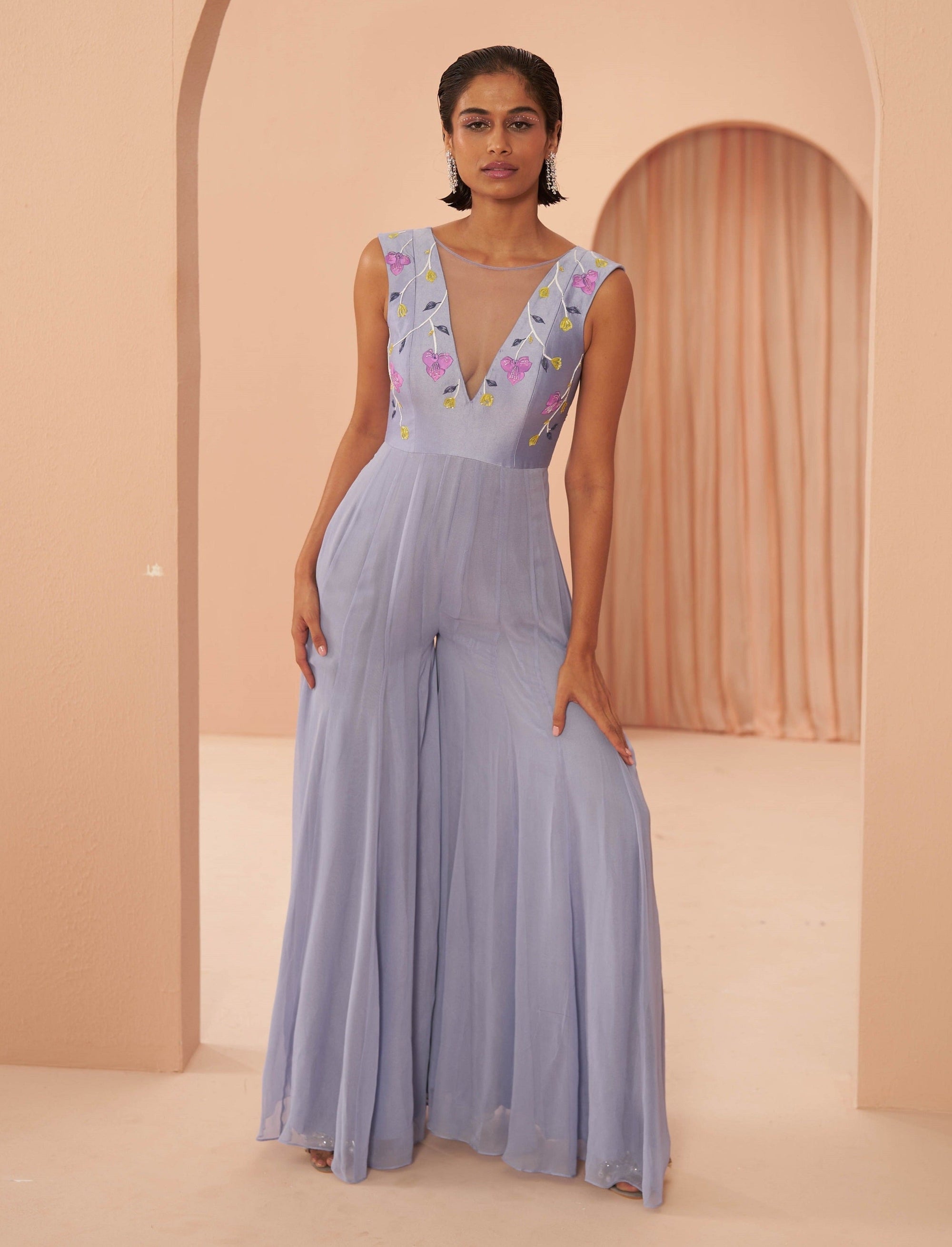Very Peri Jumpsuit - jumpsuit