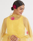 Yellow Gul Anarkali Set - anarkali set