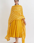 Yellow Rupali Set - yellow indian dress Australia