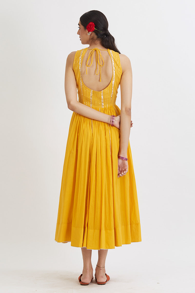 Yellow Rupali Set - yellow indian dress Australia