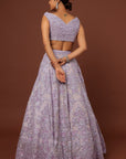 Zoya Lilac Lehenga - lavender lehenga Canada