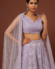 Zoya Lilac Lehenga - lavender lehenga Canada