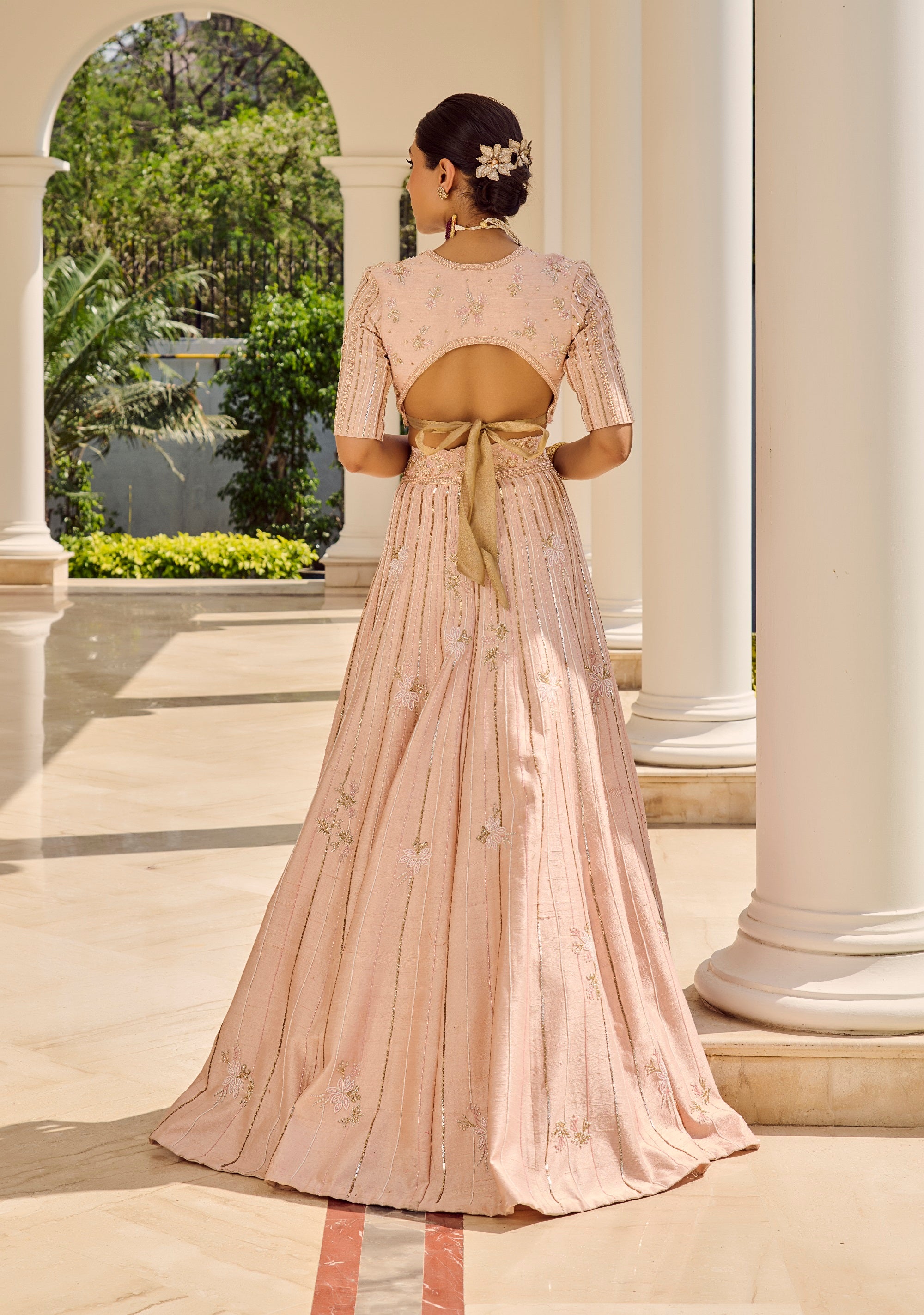 Misty Haze Lehenga Set