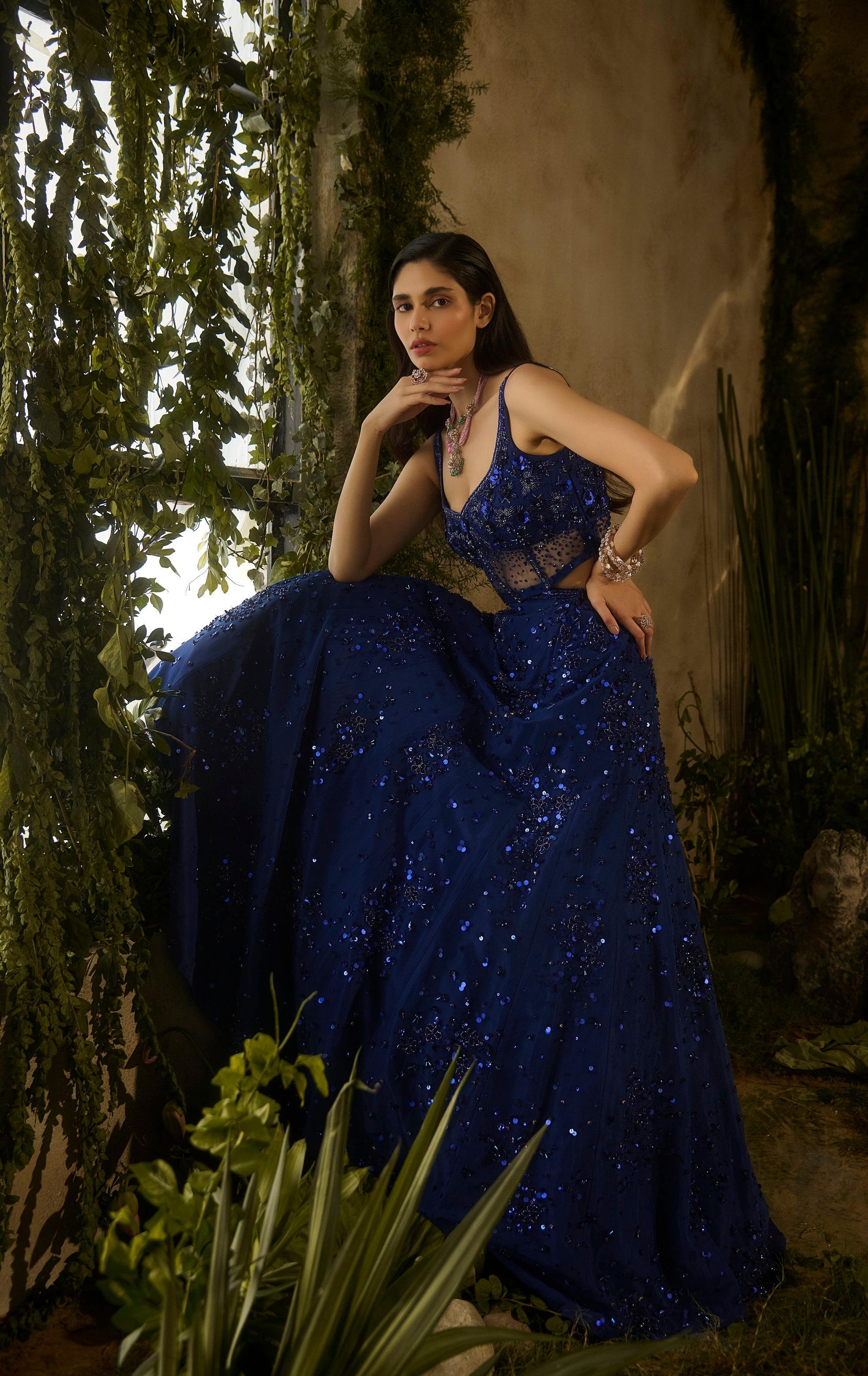 Moonlit Lehenga Set
