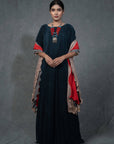 Pleated Fabric Gown Set - gown Sydney