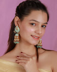 Gold Plated Meenakari Choker Set
