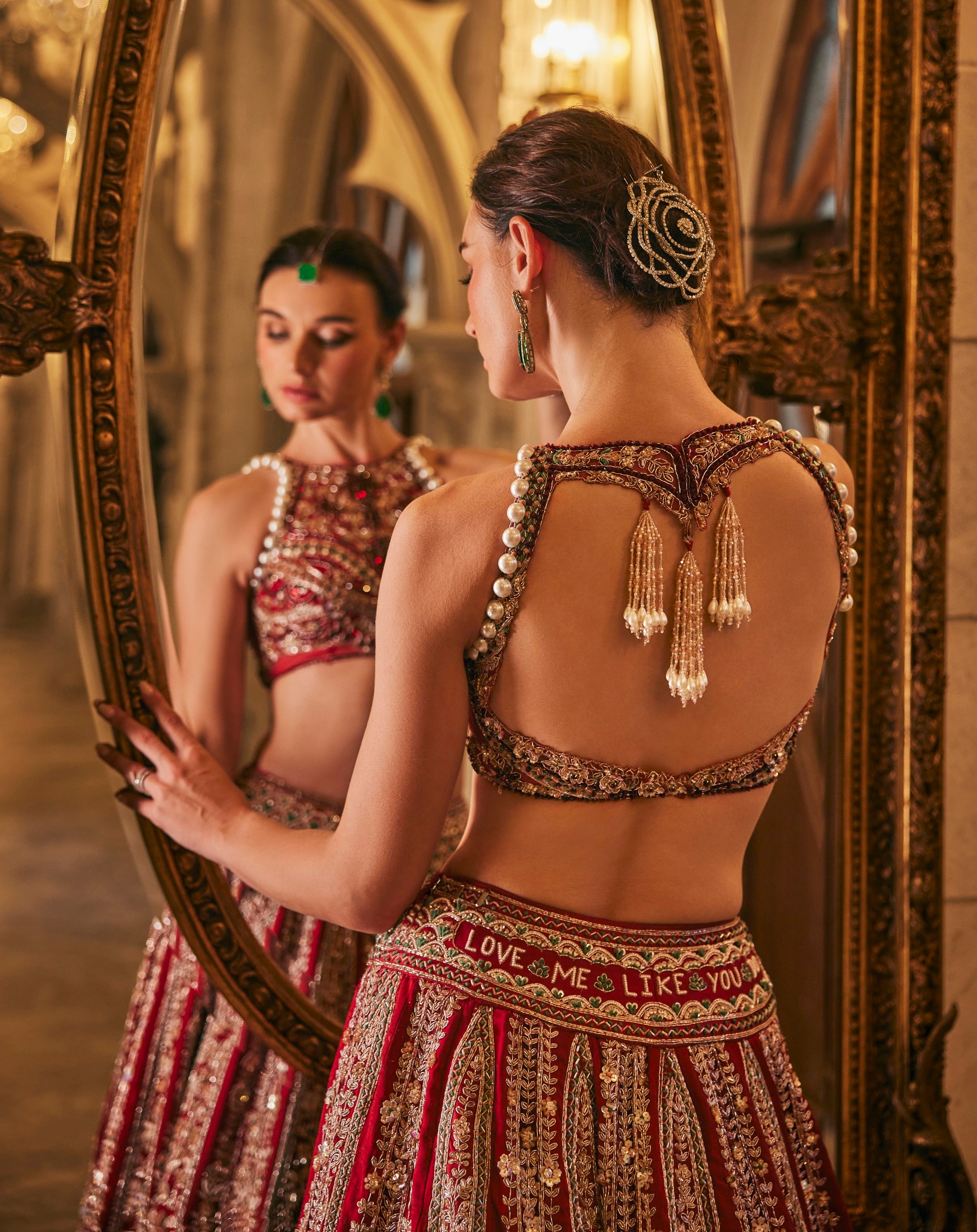 Siam-e-Shaahi Lehenga Set