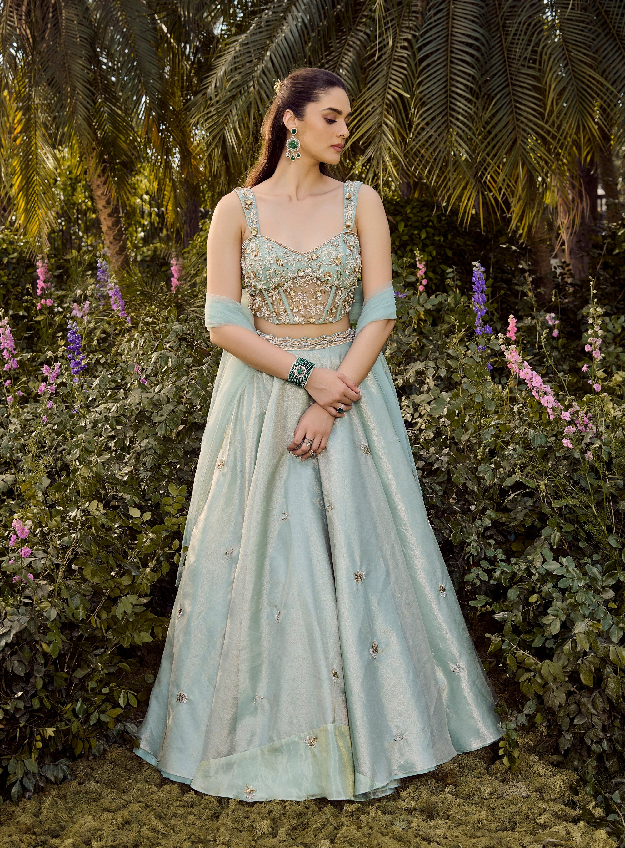 Soft Haze Lehenga Set