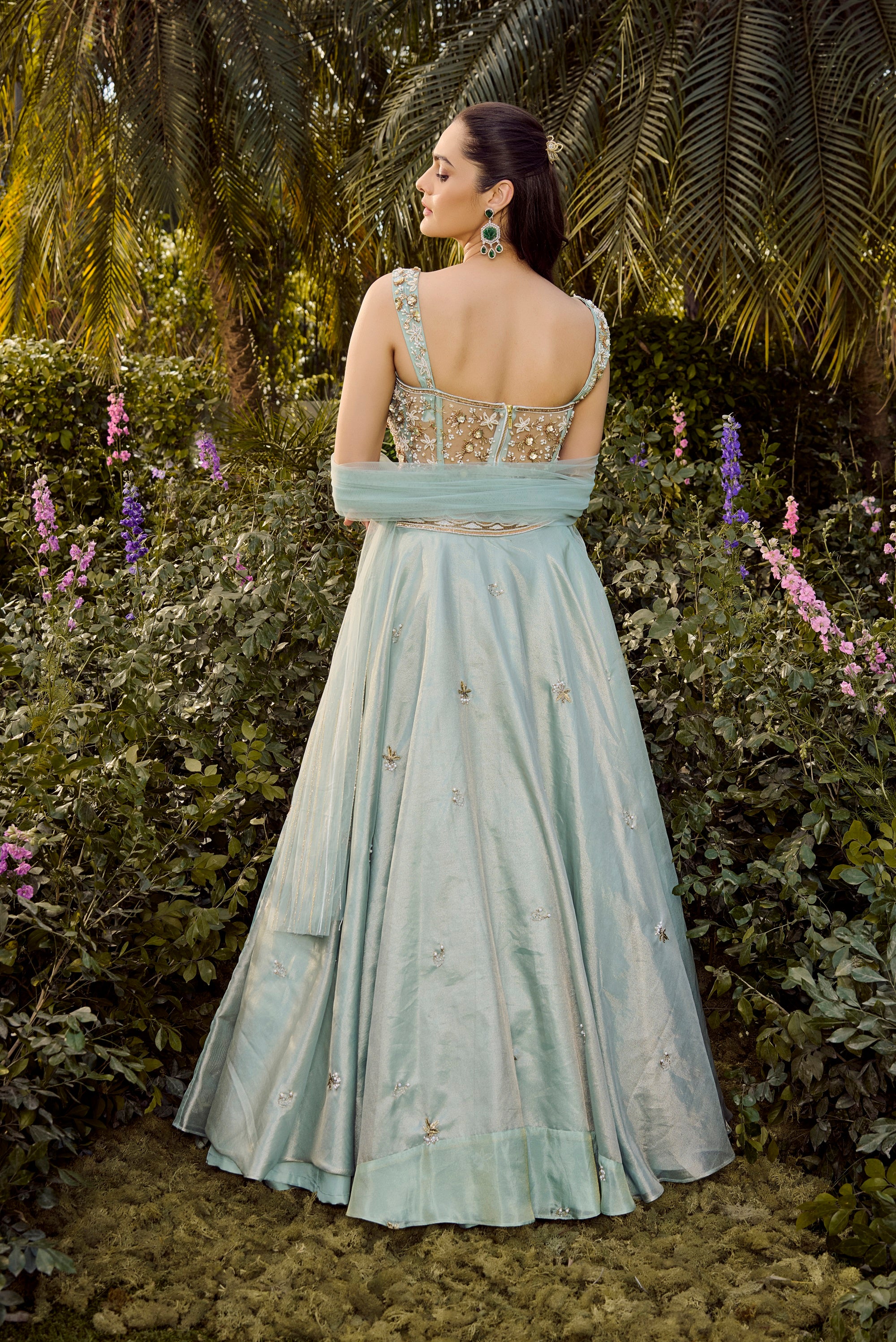 Soft Haze Lehenga Set