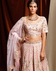 The Kiana Pink Bridal Lehenga Set - bridal lehenga Australia