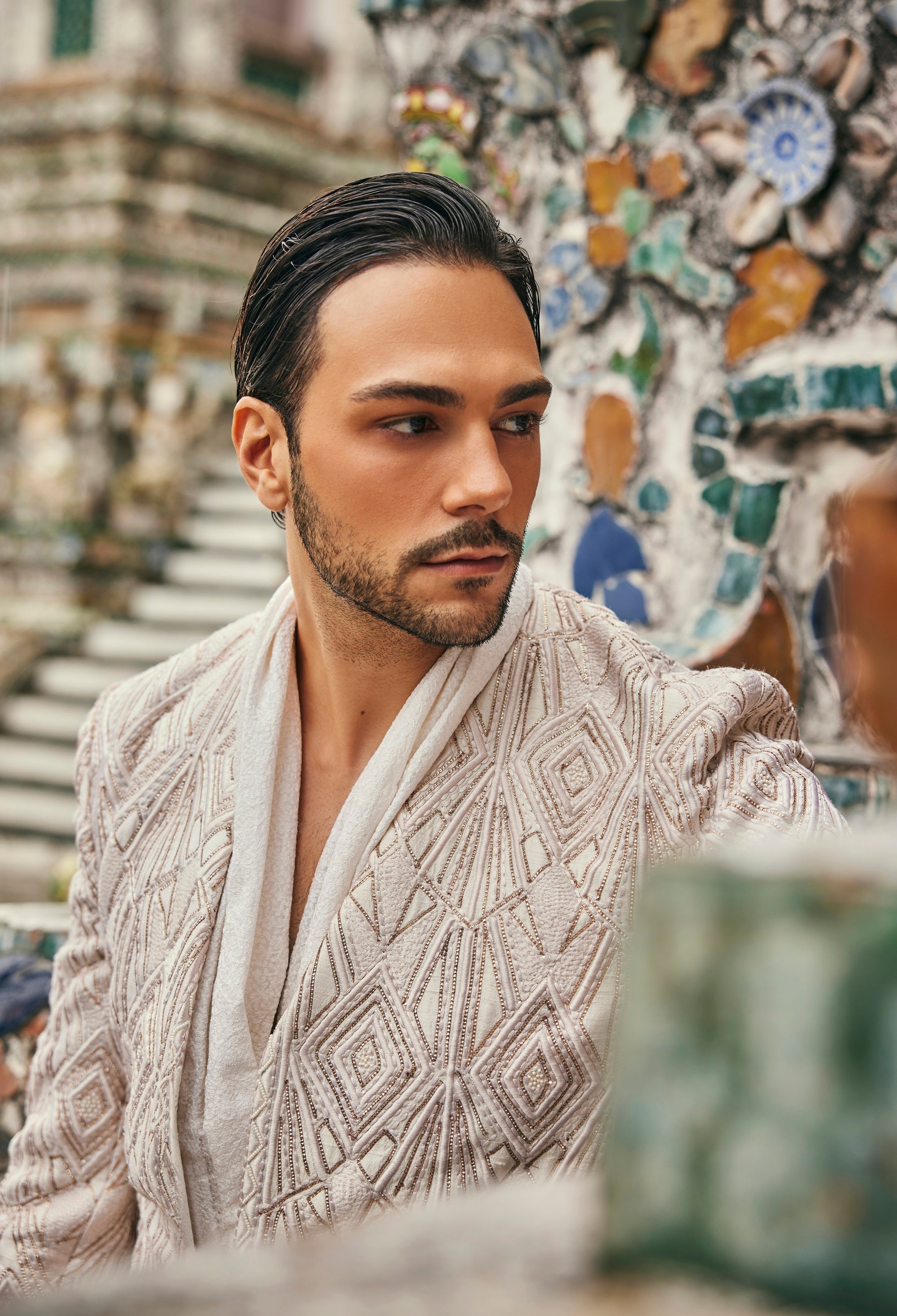 Whispers of Wat Sherwani Set