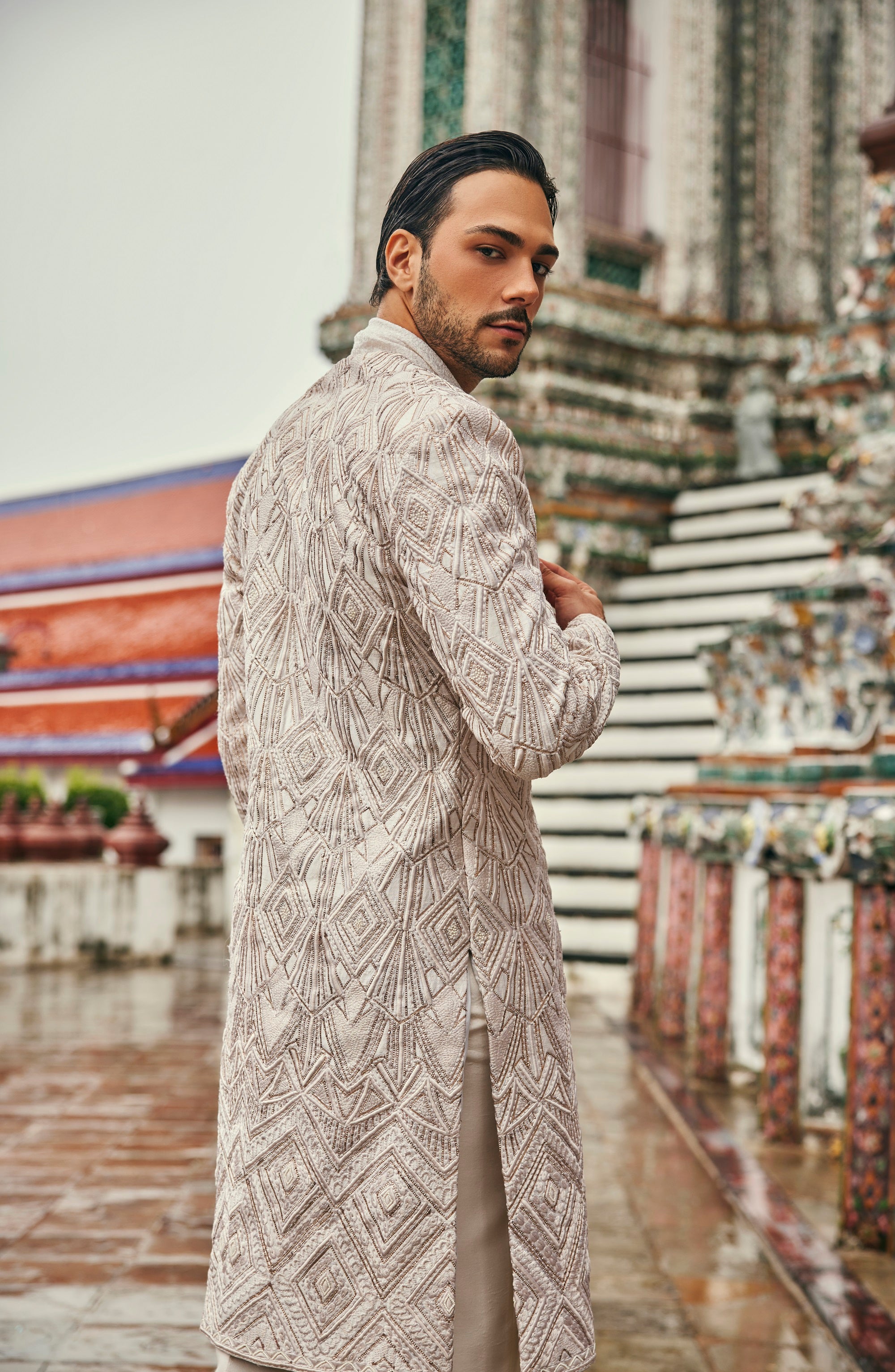 Whispers of Wat Sherwani Set