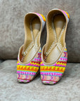 Multicolor Embroidered Juttis - indian jutti